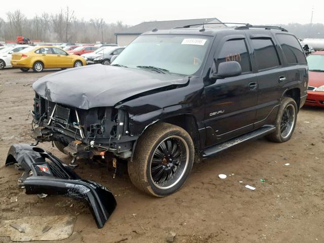 1GKEK63U84J112728 - 2004 GMC YUKON DENA BLACK photo 2