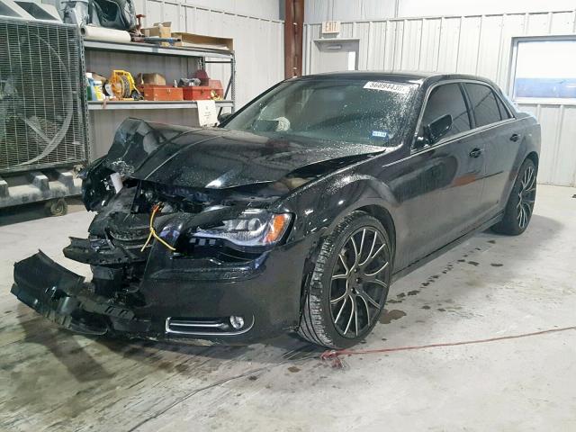 2C3CCABG0DH504350 - 2013 CHRYSLER 300 S BLACK photo 2