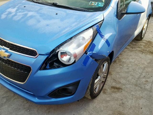 KL8CB6S90DC539947 - 2013 CHEVROLET SPARK LS BLUE photo 9