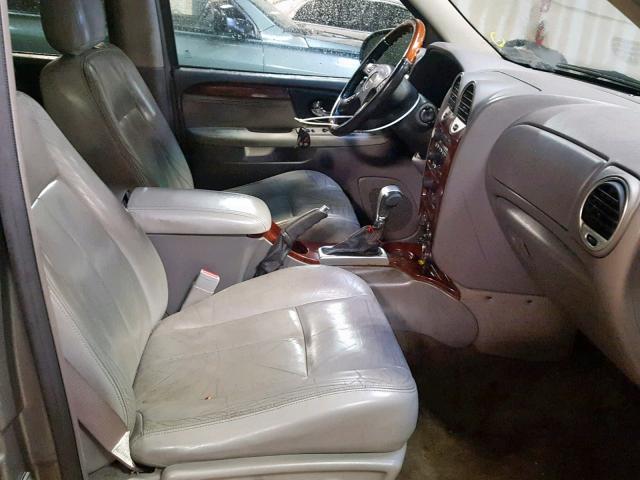 1GKET66M656186422 - 2005 GMC ENVOY DENA TAN photo 5