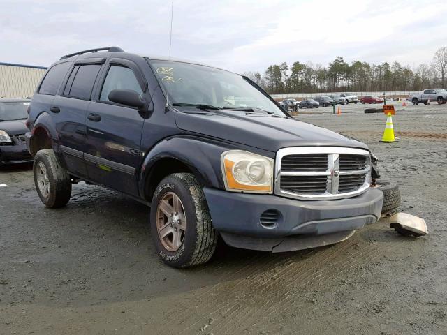 1D4HD38N66F175340 - 2006 DODGE DURANGO SX BLACK photo 1