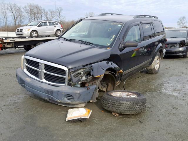 1D4HD38N66F175340 - 2006 DODGE DURANGO SX BLACK photo 2