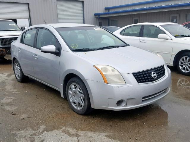 3N1AB61E08L693617 - 2008 NISSAN SENTRA 2.0 SILVER photo 1