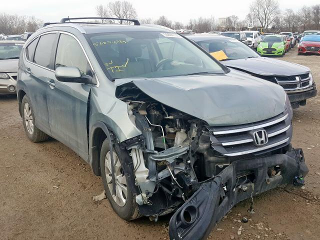 JHLRM3H76CC004655 - 2012 HONDA CR-V EXL  photo 1