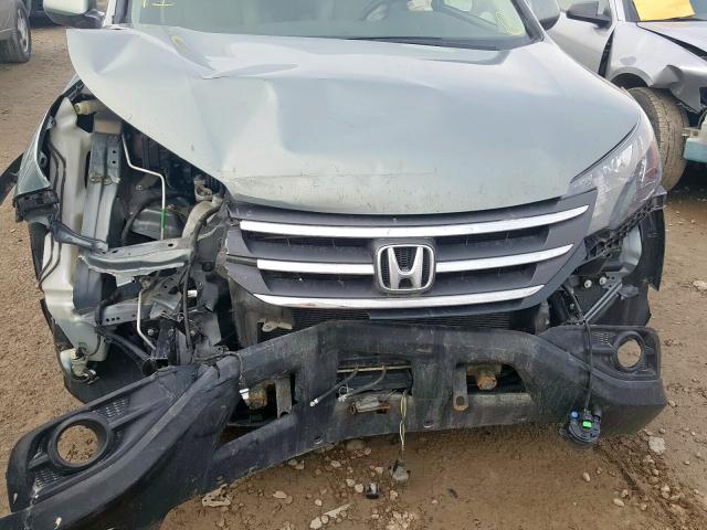 JHLRM3H76CC004655 - 2012 HONDA CR-V EXL  photo 9