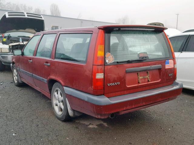 YV1LW554XT2231186 - 1996 VOLVO 850 BASE BURGUNDY photo 3