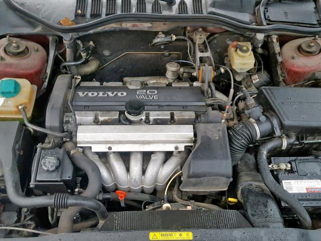 YV1LW554XT2231186 - 1996 VOLVO 850 BASE BURGUNDY photo 7