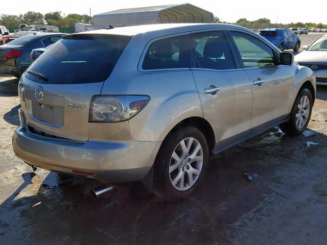 JM3ER293280191072 - 2008 MAZDA CX-7 SILVER photo 4