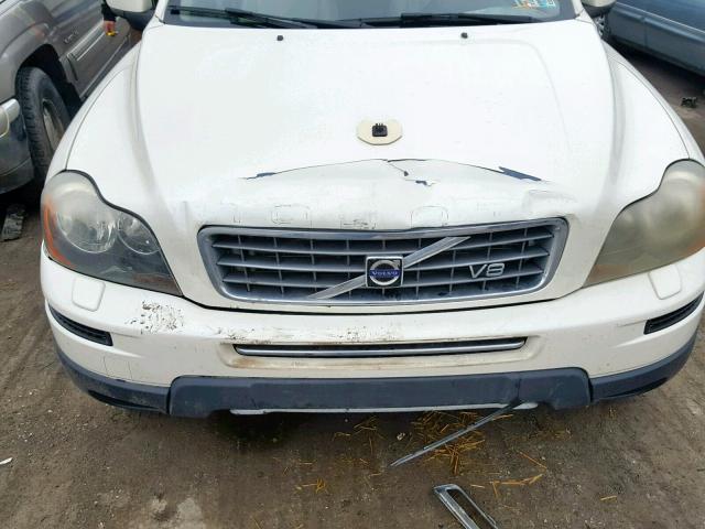 YV4CZ852471341284 - 2007 VOLVO XC90 V8 WHITE photo 9