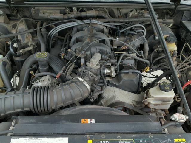 4F4YR46EX3TM13783 - 2003 MAZDA B4000 CAB BLACK photo 7