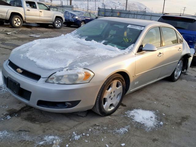 2G1WD58C069157657 - 2006 CHEVROLET IMPALA SUP ვერცხლისფერი ფოტო 2