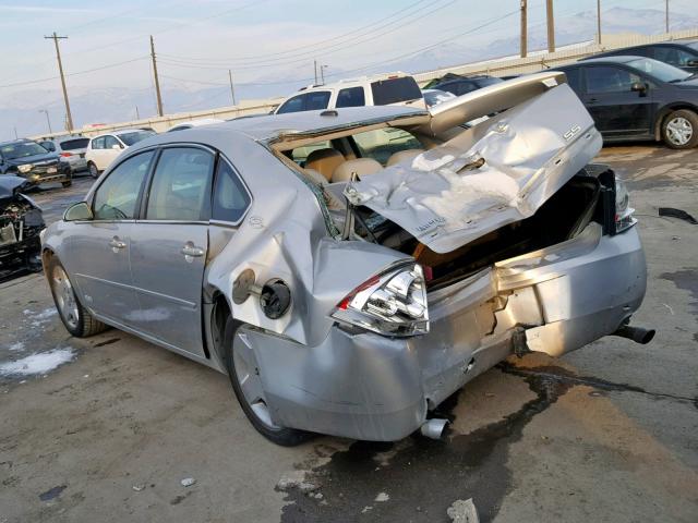 2G1WD58C069157657 - 2006 CHEVROLET IMPALA SUP ვერცხლისფერი ფოტო 3