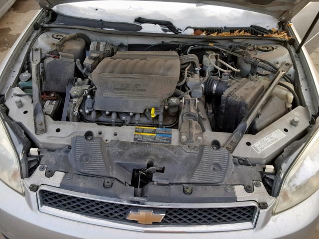 2G1WD58C069157657 - 2006 CHEVROLET IMPALA SUP ვერცხლისფერი ფოტო 7