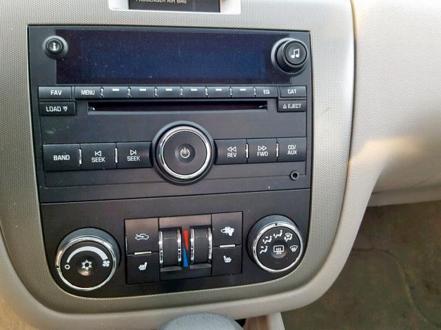 2G1WD58C069157657 - 2006 CHEVROLET IMPALA SUP ვერცხლისფერი ფოტო 9