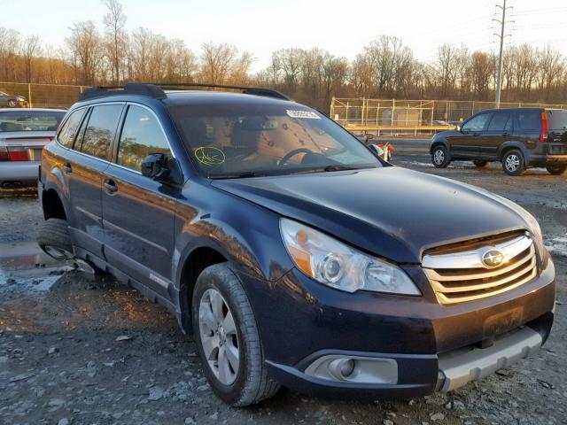 4S4BRDKCXC2247690 - 2012 SUBARU OUTBACK 3. BLUE photo 1