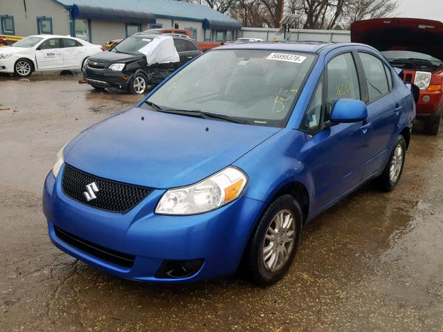 JS2YC5A39C6301096 - 2012 SUZUKI SX4 LE BLUE photo 2