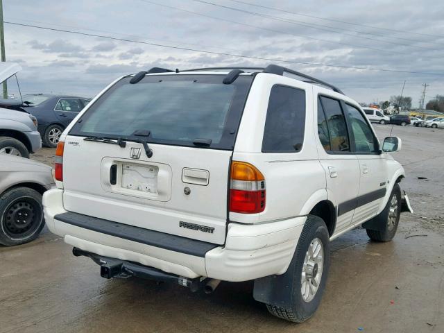4S6CK58W8Y4403180 - 2000 HONDA PASSPORT E 白色 照片 4