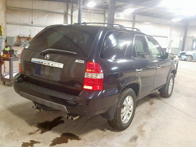 2HNYD18803H542233 - 2003 ACURA MDX TOURIN BLACK photo 4