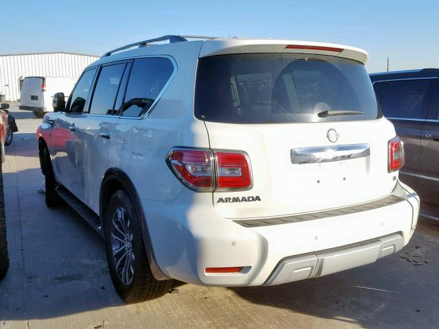 JN8AY2ND5H9011138 - 2017 NISSAN ARMADA SV WHITE photo 3