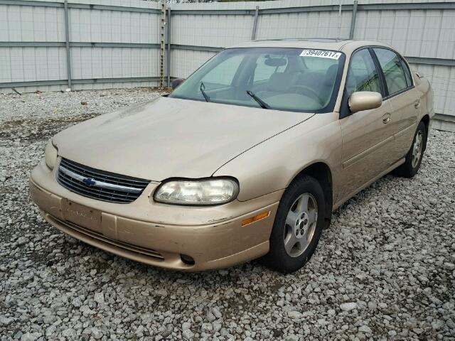 1G1NE52J52M727259 - 2002 CHEVROLET MALIBU LS 金色 照片 2