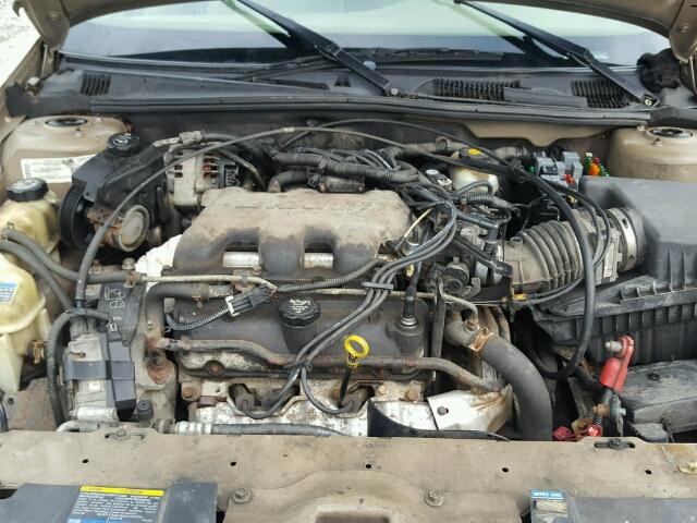 1G1NE52J52M727259 - 2002 CHEVROLET MALIBU LS 金色 照片 7