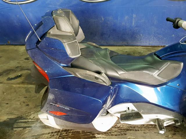 2BXJBKC15BV001448 - 2011 CAN-AM SPYDER ROA BLUE photo 6