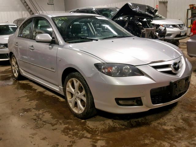 JM1BK323781820500 - 2008 MAZDA 3 S SILVER photo 1