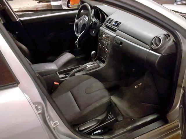 JM1BK323781820500 - 2008 MAZDA 3 S SILVER photo 5