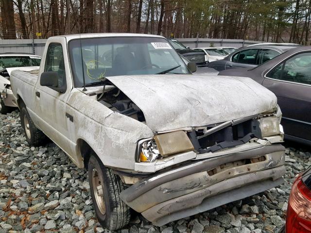 1FTCR10A7PUD44283 - 1993 FORD RANGER WHITE photo 1