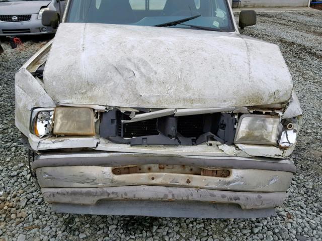 1FTCR10A7PUD44283 - 1993 FORD RANGER WHITE photo 9