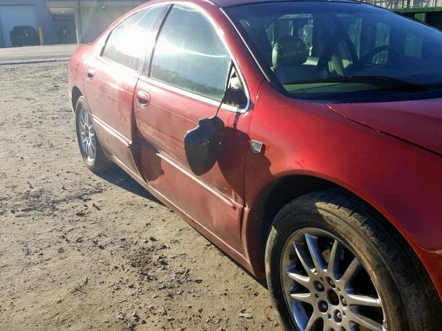 2C3AE66GX2H114572 - 2002 CHRYSLER 300M RED photo 10