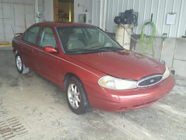 1FAFP6631XK218656 - 1999 FORD CONTOUR SE RED photo 1