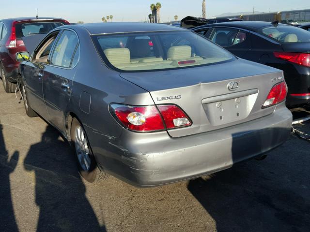 JTHBF30G030115867 - 2003 LEXUS ES 300 SILVER photo 3