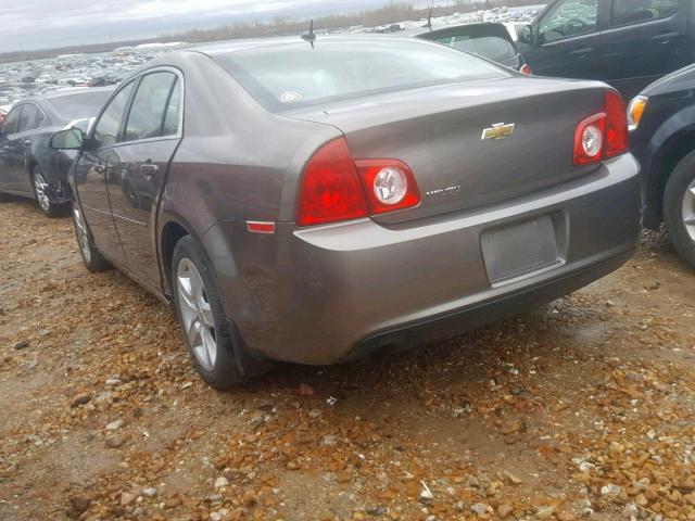 1G1ZB5E12BF392620 - 2011 CHEVROLET MALIBU LS 棕色 照片 3