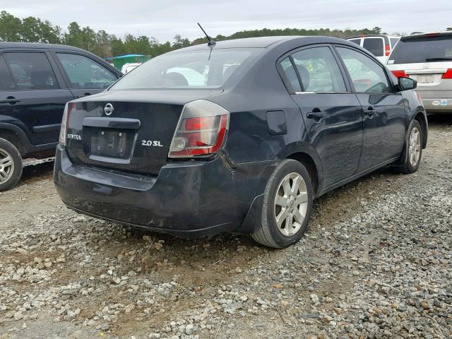 3N1AB61E57L717327 - 2007 NISSAN SENTRA 2.0 BLACK photo 4