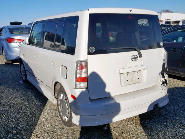 JTLKT324164101135 - 2006 TOYOTA SCION XB Ақ фото 3