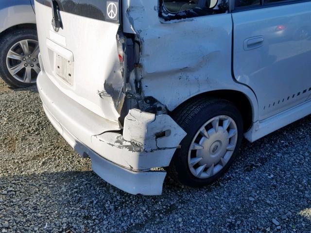 JTLKT324164101135 - 2006 TOYOTA SCION XB Ақ фото 9
