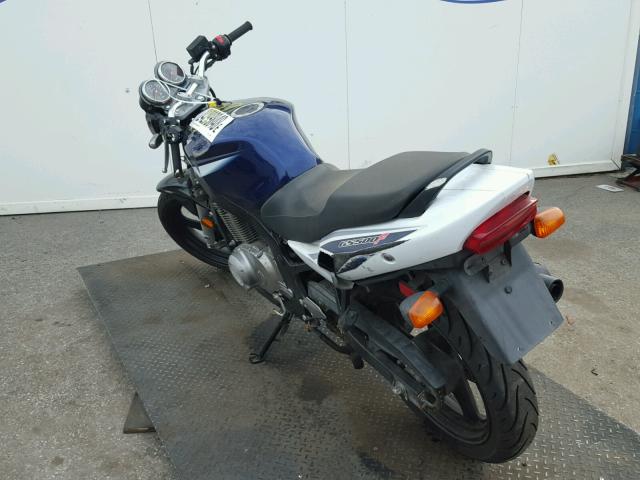 VTTGM51A762103594 - 2006 SUZUKI GS500 FK BLUE photo 3