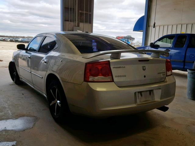 2B3CA3CV3AH227376 - 2010 DODGE CHARGER SX SILVER photo 3