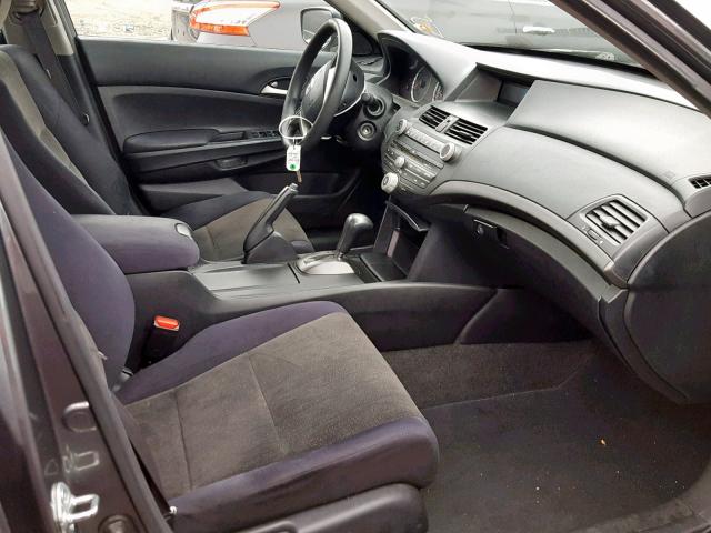 1HGCP2F48AA045344 - 2010 HONDA ACCORD LXP GRAY photo 5