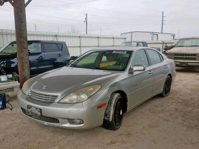 JTHBF30G625028945 - 2002 LEXUS ES 300 SILVER photo 2