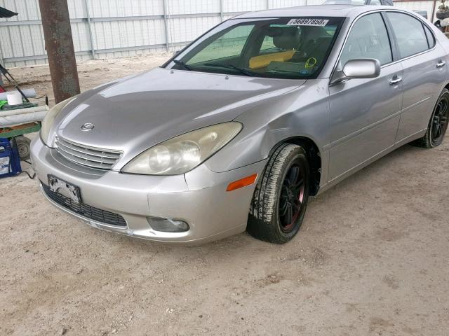 JTHBF30G625028945 - 2002 LEXUS ES 300 SILVER photo 9