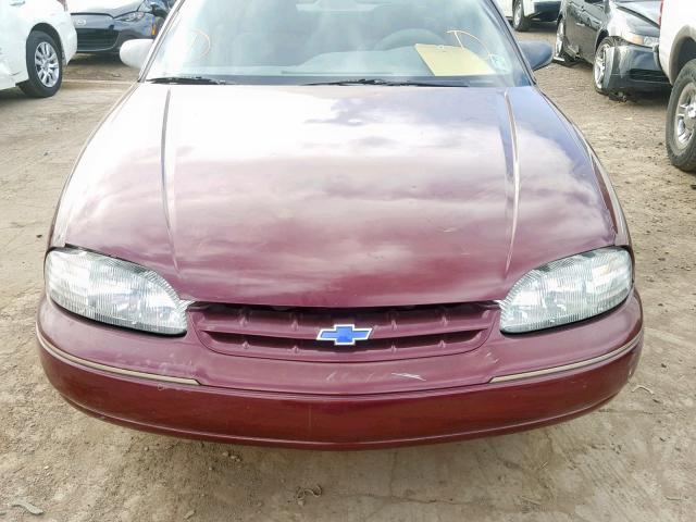 2G1WL52M4W9152532 - 1998 CHEVROLET LUMINA BAS BURGUNDY photo 9