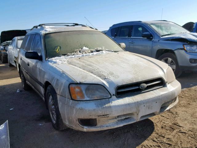 4S3BH6356Y7307123 - 2000 SUBARU LEGACY L SILVER photo 1