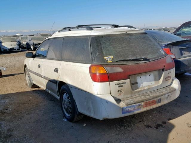 4S3BH6356Y7307123 - 2000 SUBARU LEGACY L SILVER photo 3