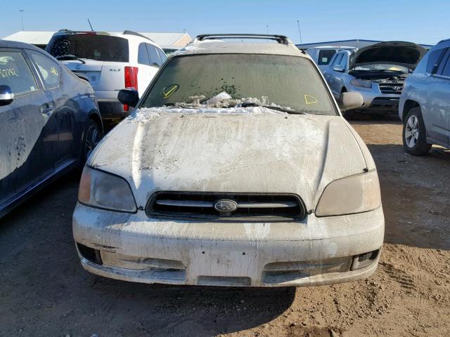 4S3BH6356Y7307123 - 2000 SUBARU LEGACY L SILVER photo 9