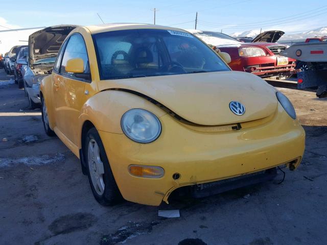 3VWCD21C7YM485250 - 2000 VOLKSWAGEN NEW BEETLE YELLOW photo 1