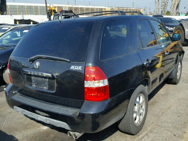 2HNYD18612H002483 - 2002 ACURA MDX TOURIN BLACK photo 4