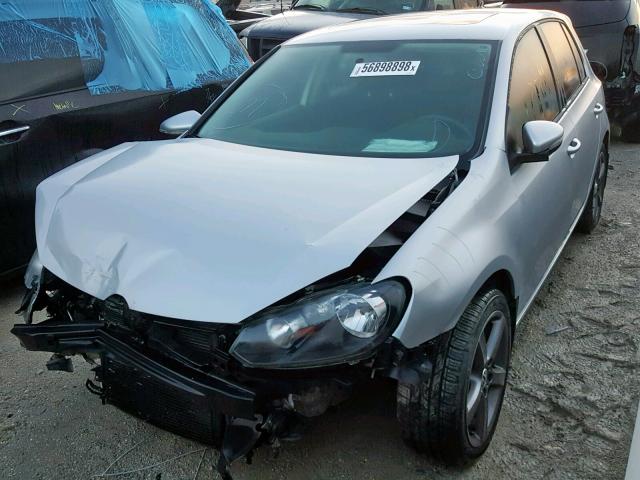 WVWDB7AJ2CW246626 - 2012 VOLKSWAGEN GOLF 银色 照片 2