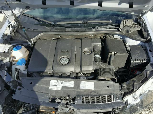 WVWDB7AJ2CW246626 - 2012 VOLKSWAGEN GOLF 银色 照片 7